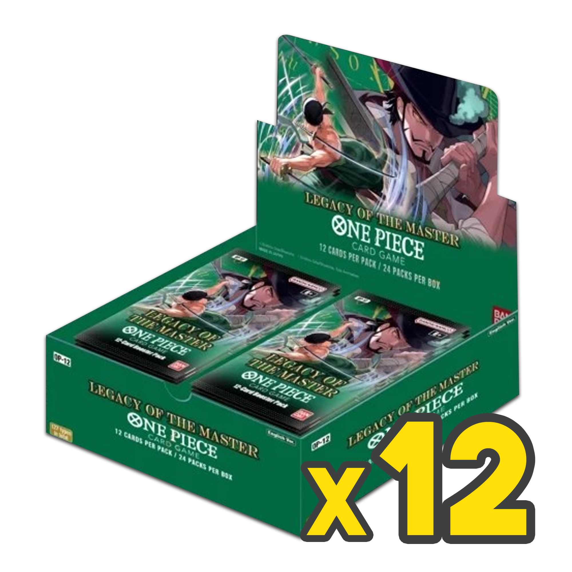 Legacy of the Master OP12 Booster Box Case
