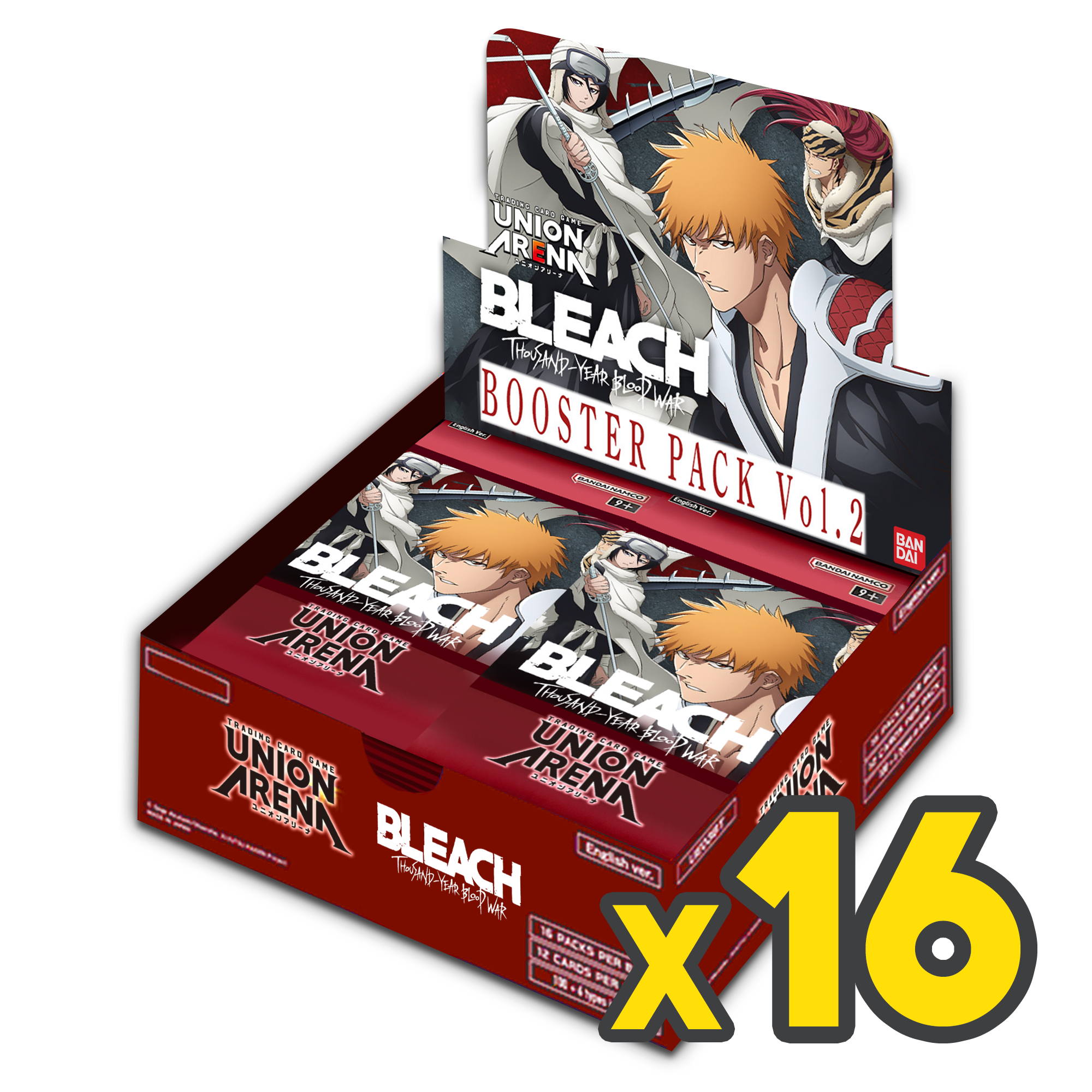 Union Arena - BLEACH: Thousand-Year Blood War Volume 2 - Booster Box Case (English Ver.)