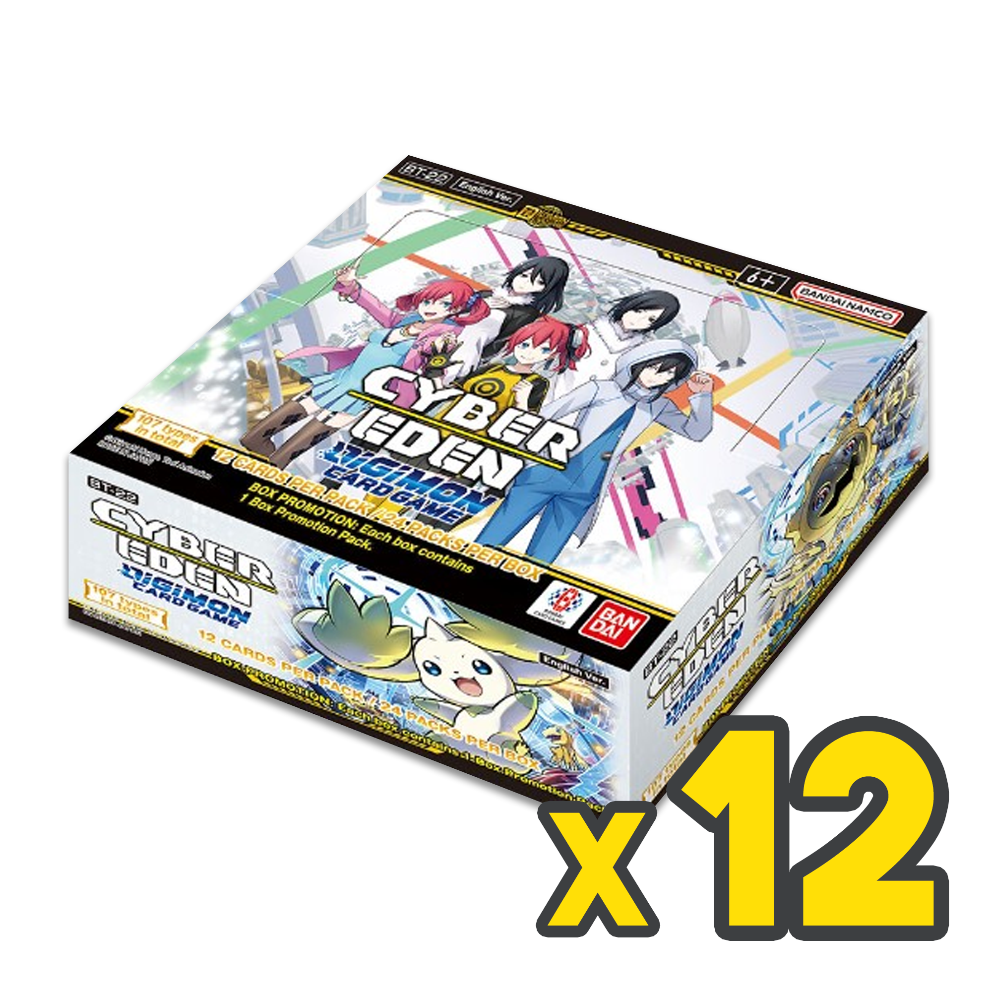 Cyber Eden Booster Box Case BT22