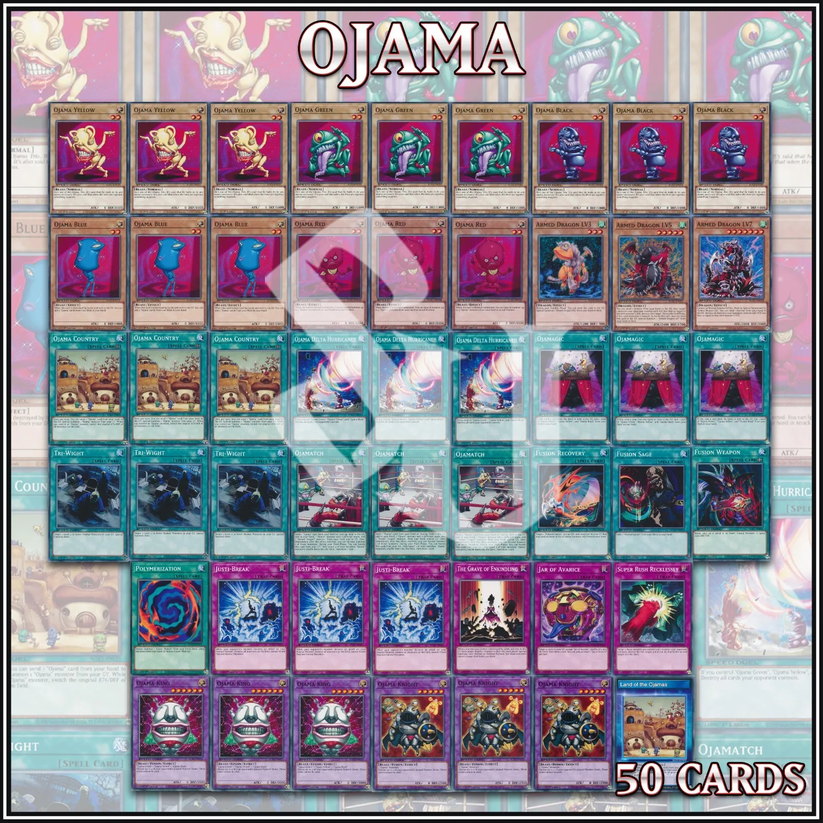 Chazz Ojama Deck - YuGiOh TCG Sealed » YGO Character Decks » Yugioh GX ...