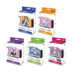HATSUNE MIKU: COLORFUL STAGE! Trial Deck+ Bundle 5 Decks
