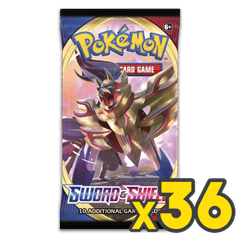 Sword & Shield - Base Set Booster 36 Packs (No Box)