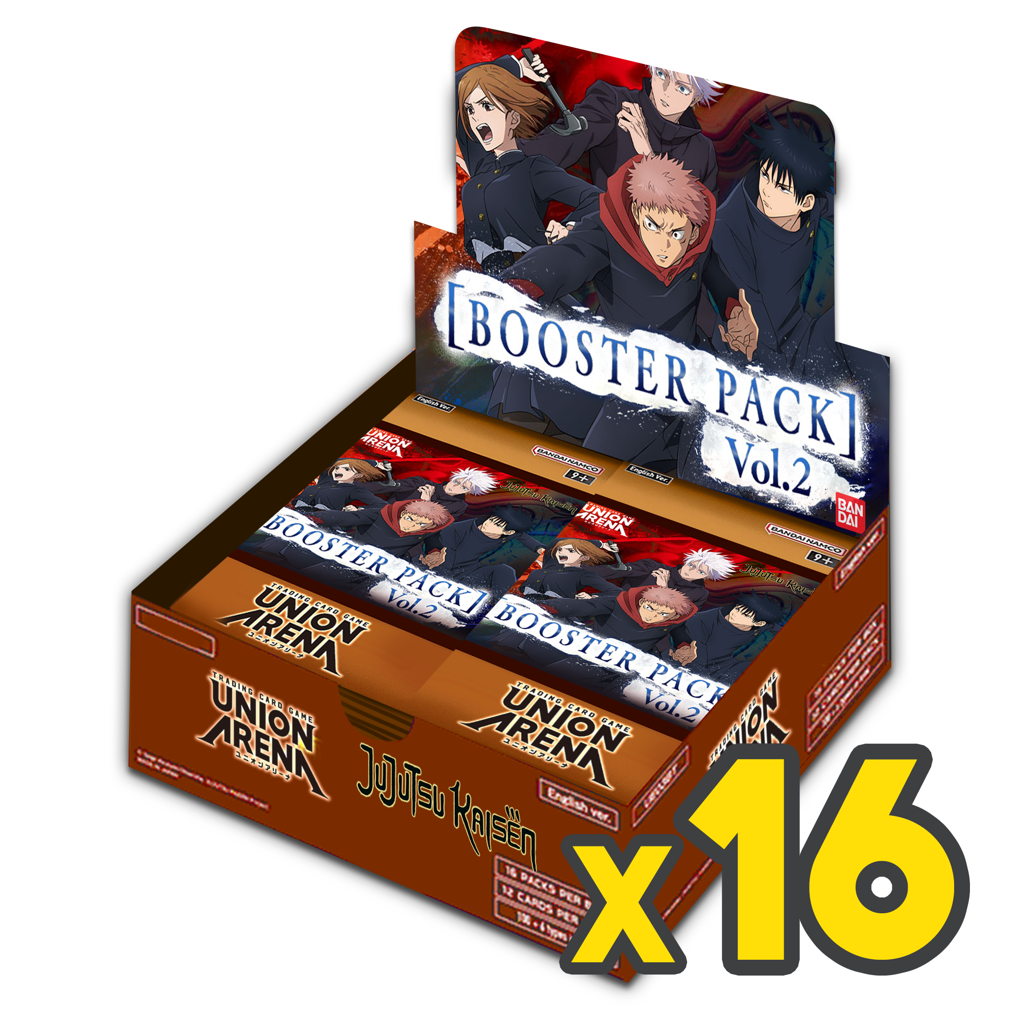 Union Arena - Jujutsu Kaisen Volume 2 Booster Box Case (English Ver.)