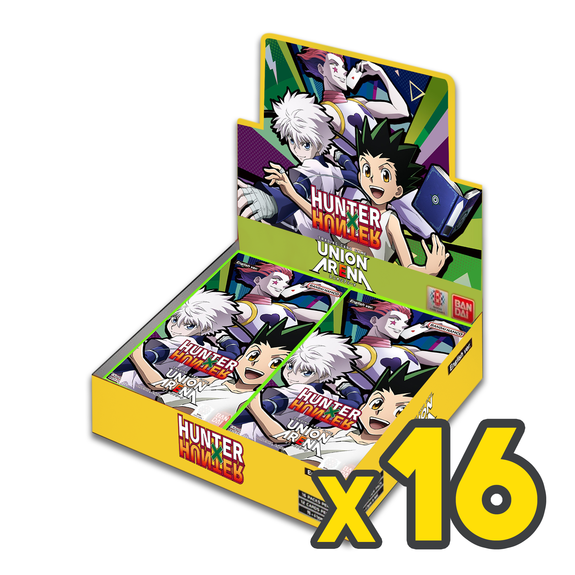 Union Arena HUNTER X HUNTER Volume 2 - Booster Box Case (English Ver.)