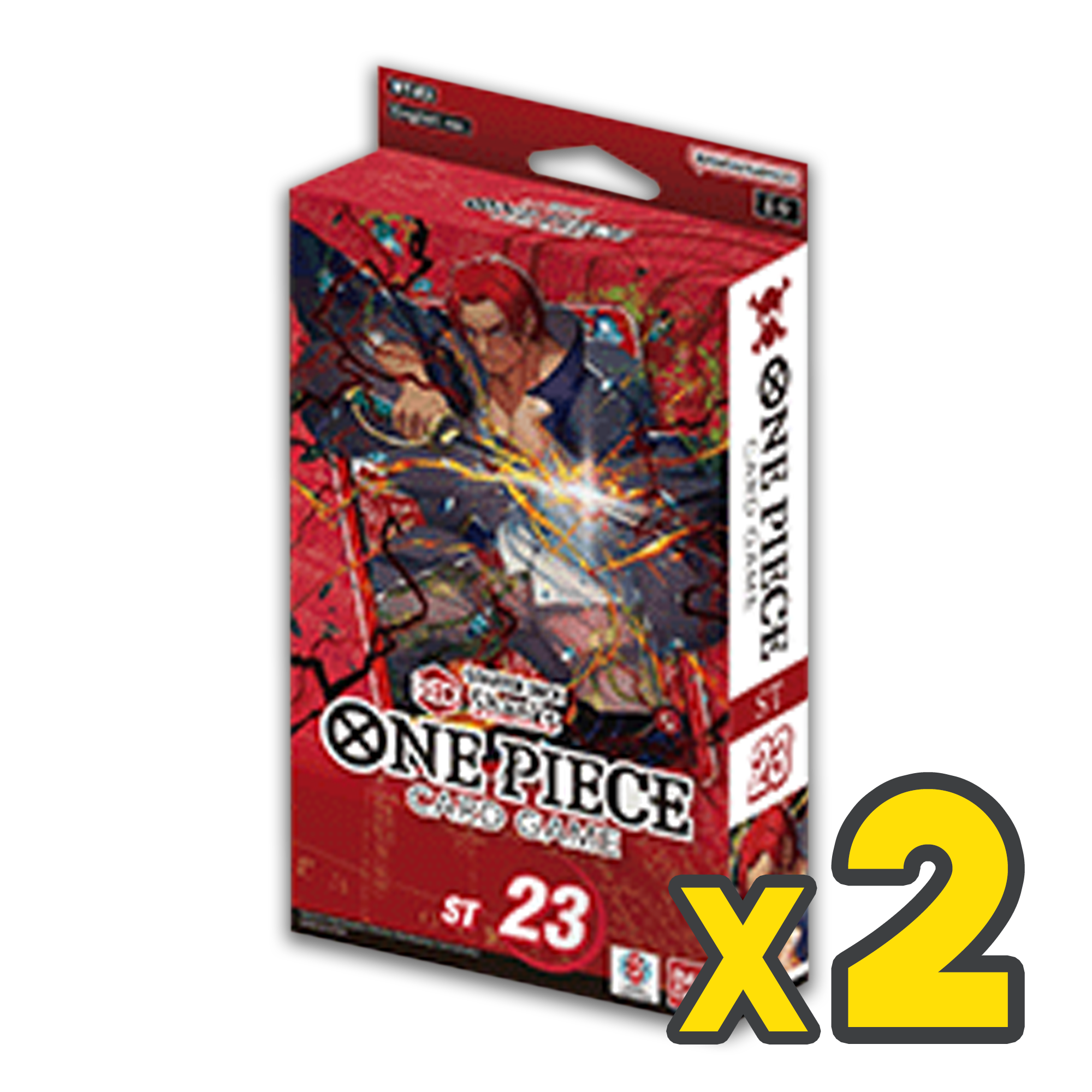 RED Shanks Starter Deck ST-23 Bundle One Piece