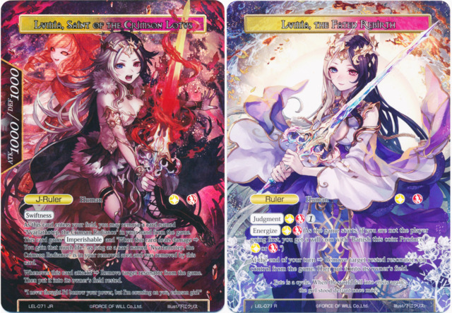 Lumia, the Fated Rebirth // Lumia, Saint of the Crimson