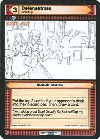 Defenestrate