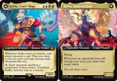 Kefka, Court Mage // Kefka, Ruler of Ruin - Foil - Extended Art
