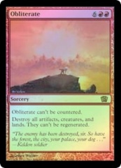 Obliterate - Foil