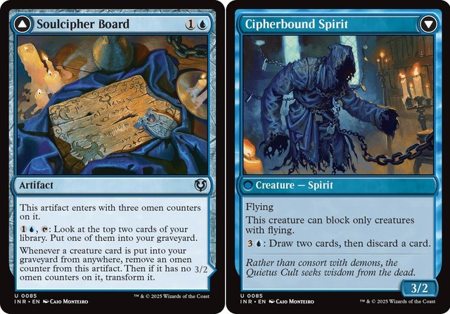Soulcipher Board // Cipherbound Spirit