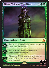 Nissa, Voice of Zendikar - SDCC 2016 Exclusive Promo