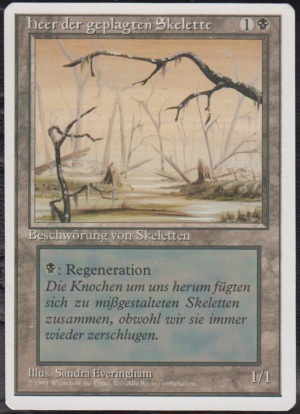 Drudge Skeletons (German Swamp Misprint)