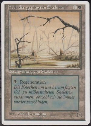 Drudge Skeletons (German Swamp Misprint)