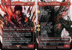 Clive, Ifrit's Dominant // Ifrit, Warden of Inferno (0318) - Borderless