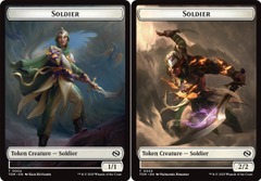 Solider (0004) // Solidier (0005) Double-Sided Token