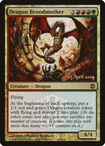 Dragon Broodmother - Foil - Prerelease Promo