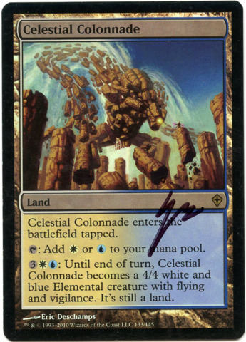 Celestial Colonnade - Foil - Signed #20161002