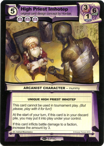 High Priest Imhotep
