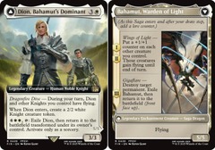 Dion, Bahamut's Dominant // Bahamut, Warden of Light - Extended Art