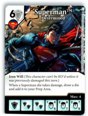 Superman - Determined (Die & Card Combo)