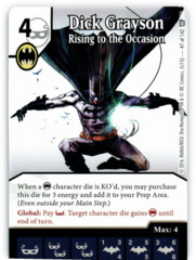 Dick Grayson - Rising to the Occasion (Die & Card Combo)