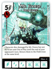 Mr. Freeze - Deep Freeze (Die & Card Combo)