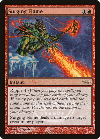 Surging Flame - Foil - Arena 2006