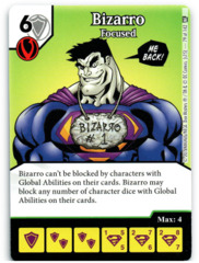 Bizarro - Focused (Die & Card Combo)