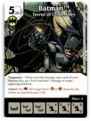 Batman - Terror of Crime Alley (Die & Card Combo)