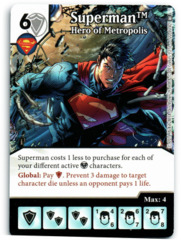 Superman - Hero of Metropolis (Die & Card Combo)