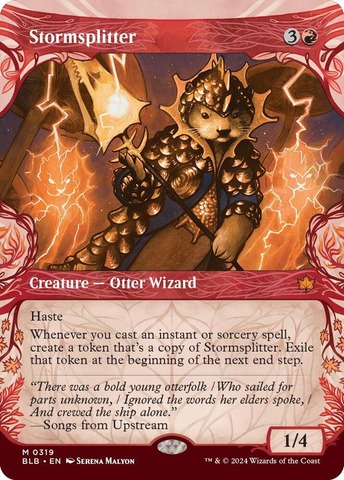 Stormsplitter - Foil - Showcase