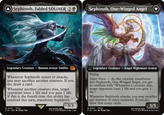 Sephiroth, Fabled SOLDIER // Sephiroth, One-Winged Angel (0317) - Borderless
