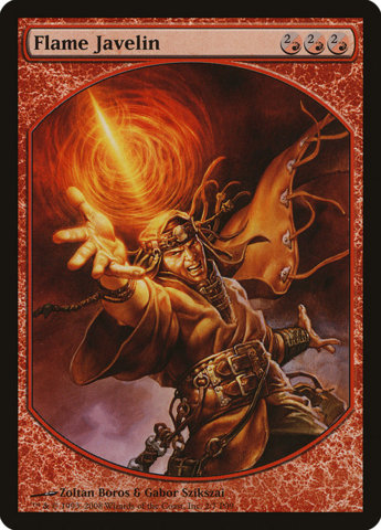 Flame Javelin - Textless Player Rewards