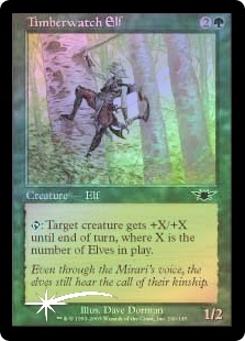 Timberwatch Elf - Foil