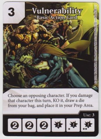 Vulnerability - Basic Action Card (Card Only)