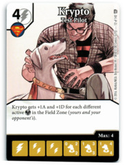Krypto - Test Pilot (Die & Card Combo)
