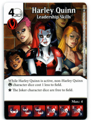Harley Quinn - Leadership Skills (Die & Card Combo)