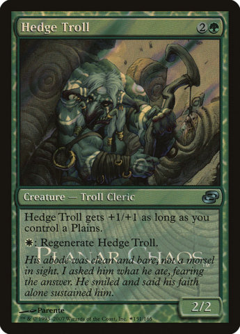 Hedge Troll - Foil - Launch Promo