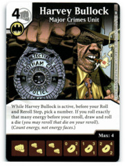 Harvey Bullock - Major Crimes Unit (Die & Card Combo)