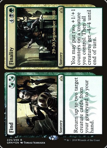 Find // Finality - Foil - Prerelease Promo