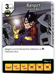 Batgirl - Stealth Bat (Die & Card Combo)
