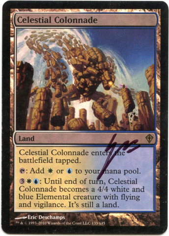 Celestial Colonnade - Foil - Signed #20161001