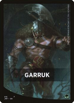 Garruk Theme Card