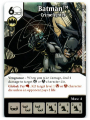 Batman - Crimefighter (Die & Card Combo)