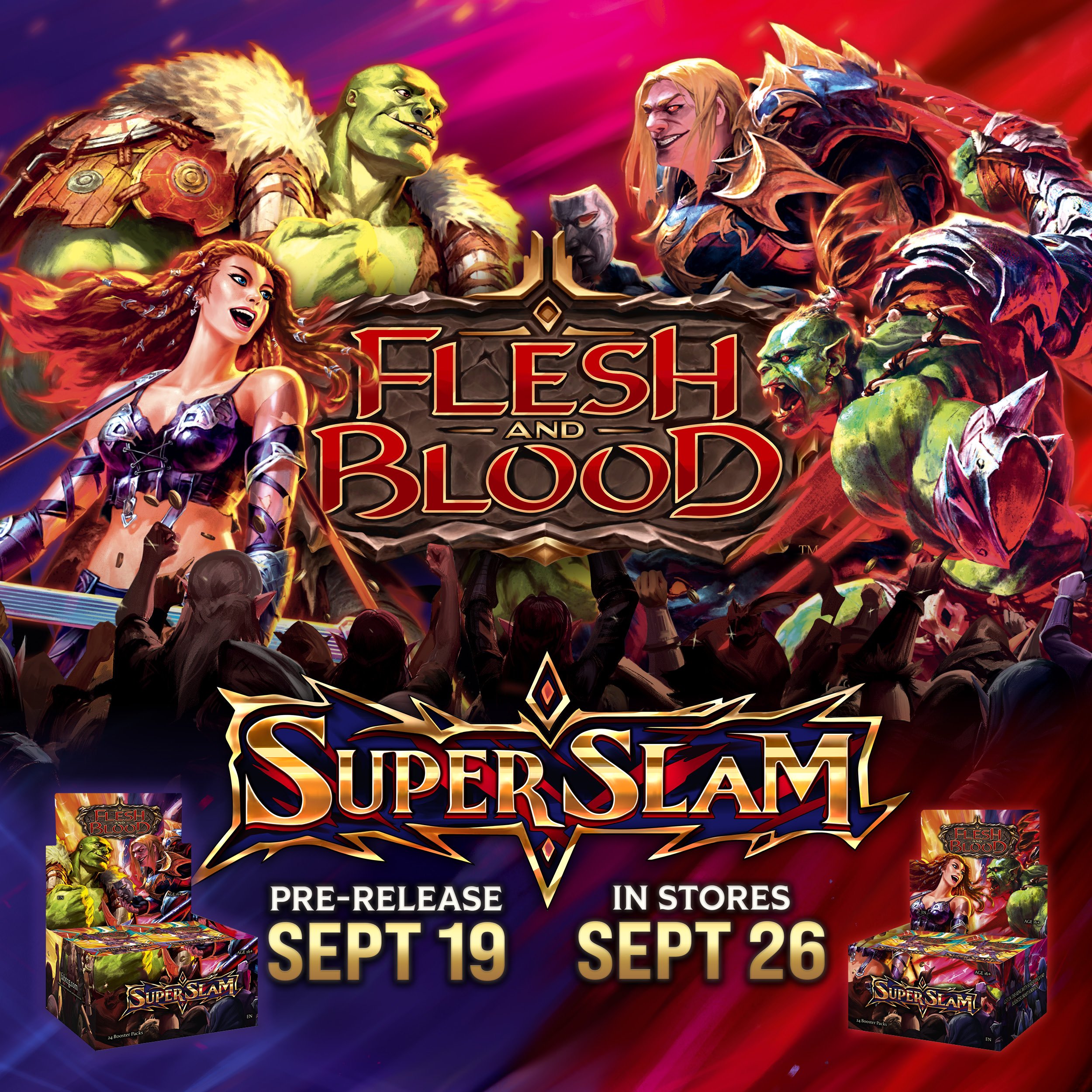 Flesh and Blood Super Slam Pre-release Ticket