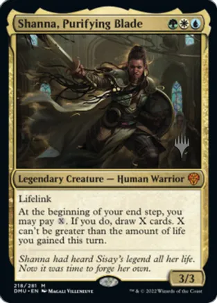 Shanna, Purifying Blade - Promo