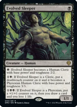 Evolved Sleeper - Promo - Foil