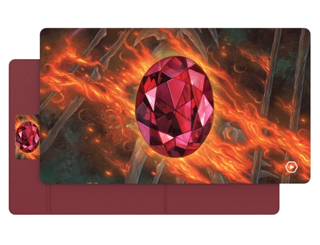 Heavy Play x Chris Seaman - Ruby Playmat