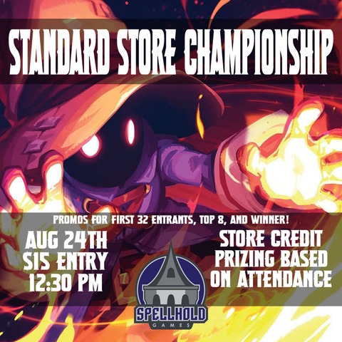 Standard Store Championship 8/24 12:30pm