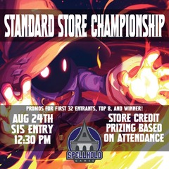 Standard Store Championship 8/24 12:30pm